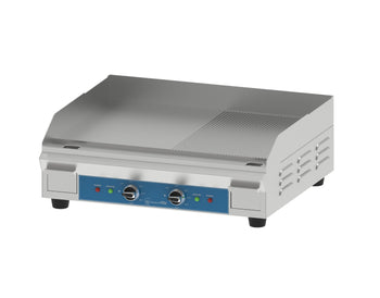 Countertop Griddle 24" Half Rib Half Flat Stainless Steel - Project Food