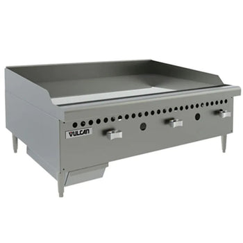 GRIDDLE LP GAS COUNTERTOP 36 wide NO. OF BURNERS: 3 – VCRG36-M