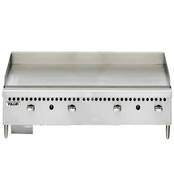 GRIDDLE LP GAS COUNTERTOP 48 wide NO. OF BURNERS: 4 – VCRG48-M