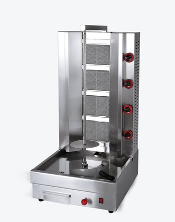Gas Shawarma Machine - 4 Burners