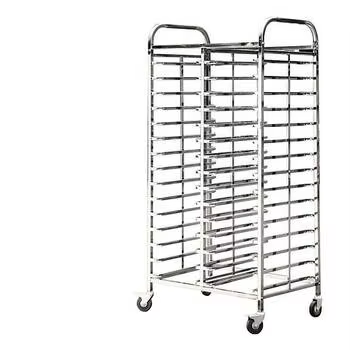 30 Bake Trays Trolley