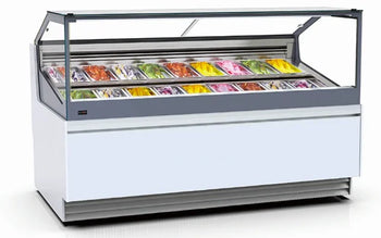 Ice Cream Display 155CM - GASTRODOMUS