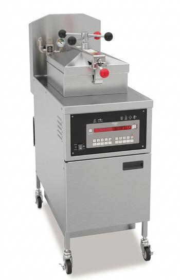 Electric Pressure Fryer 25 L with Microcomputer Control – 12.35 kW – Cookline P800E