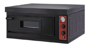 Single Deck Electric Pizza Oven 4 Pizzas 30cm Stainless Steel - GGM Gastro