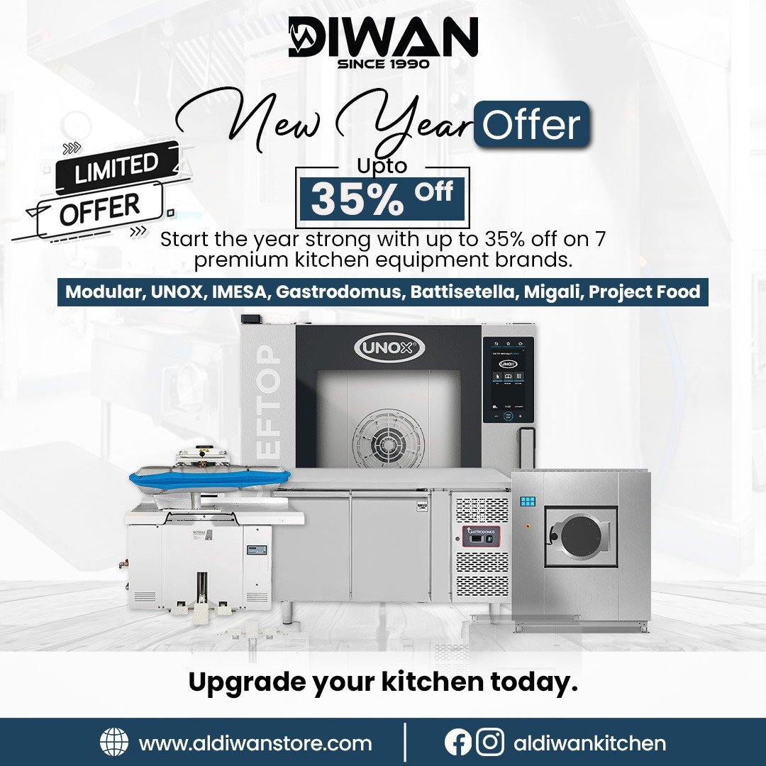 Happy New Year 2026 Sale – Get 35% Off Kitchen Equipment