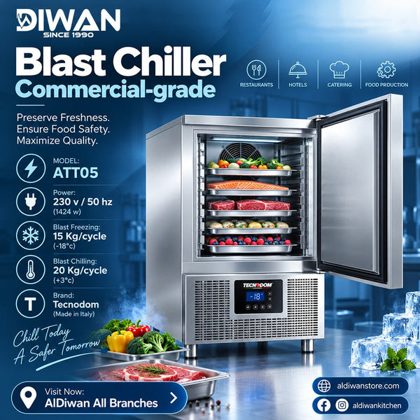 Commercial Blast Chiller: Complete Guide for Restaurants, Bakeries &amp; Food Businesses in the UAE