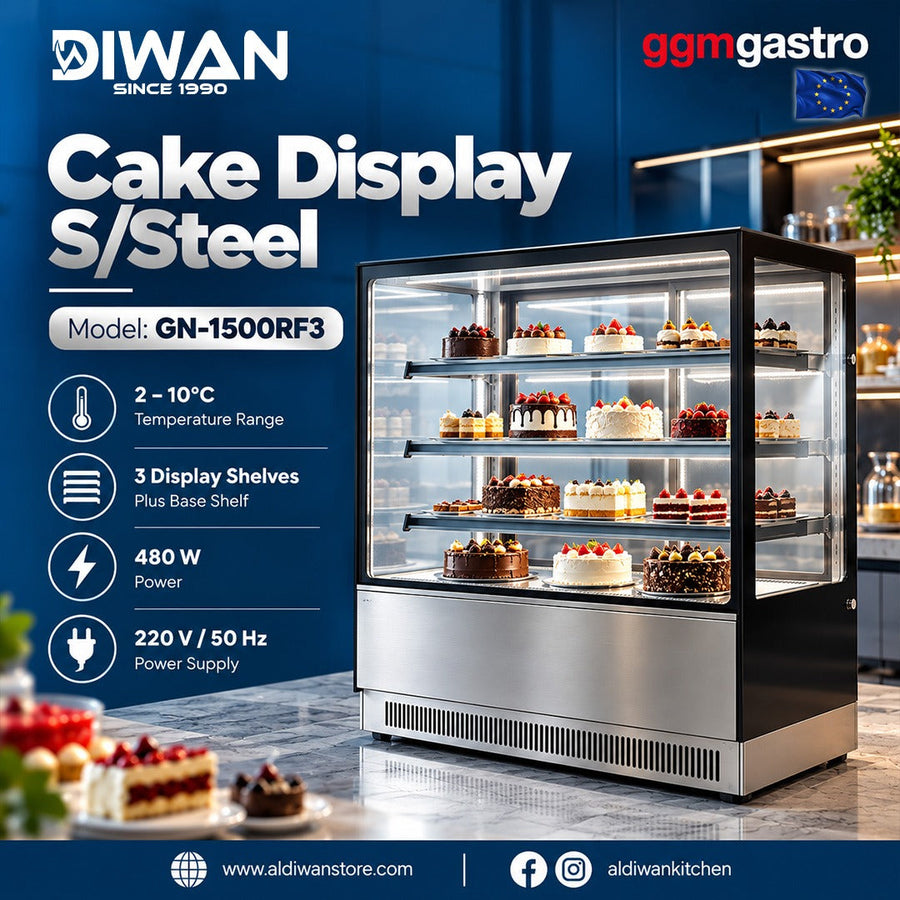 How to Choose a Refrigerated Cake Display (UAE Buying Guide)