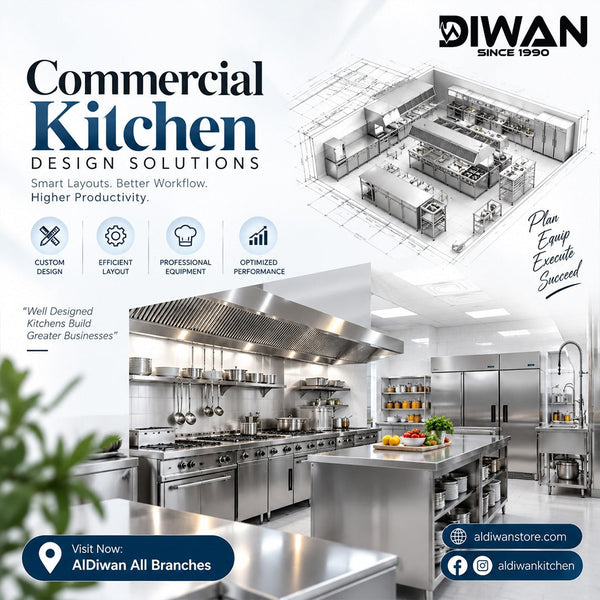 Commercial Kitchen Design Solutions in UAE: Complete Guide to Planning a Professional Kitchen