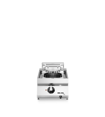 Electric Fryer 10L Stainless Steel with Thermostatic Control and Oil Drain Valve
