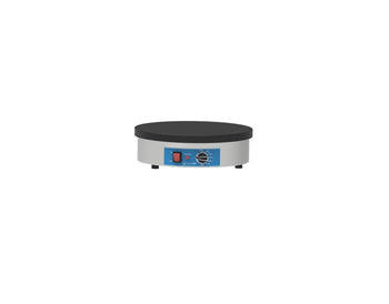 PRO Crepe / Griddle Plate Round Shaped Single Stainless Steel - Project Food