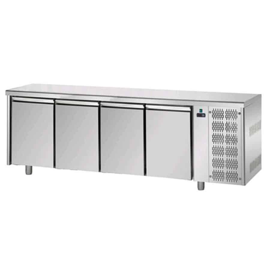 Work Top Chiller 4 Doors 620 L Tecnodom