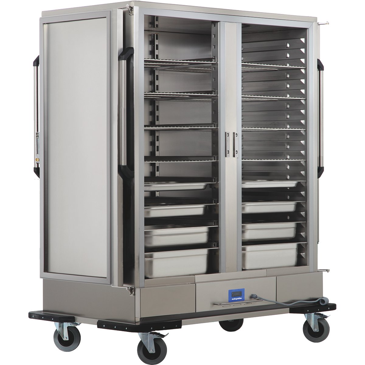 Double Hot Banquet Trolley 11+11GN 2/1-100 / Ozti