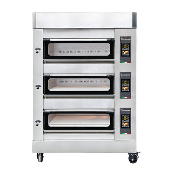 Gas Deck Oven 3 Deck 6 Trays