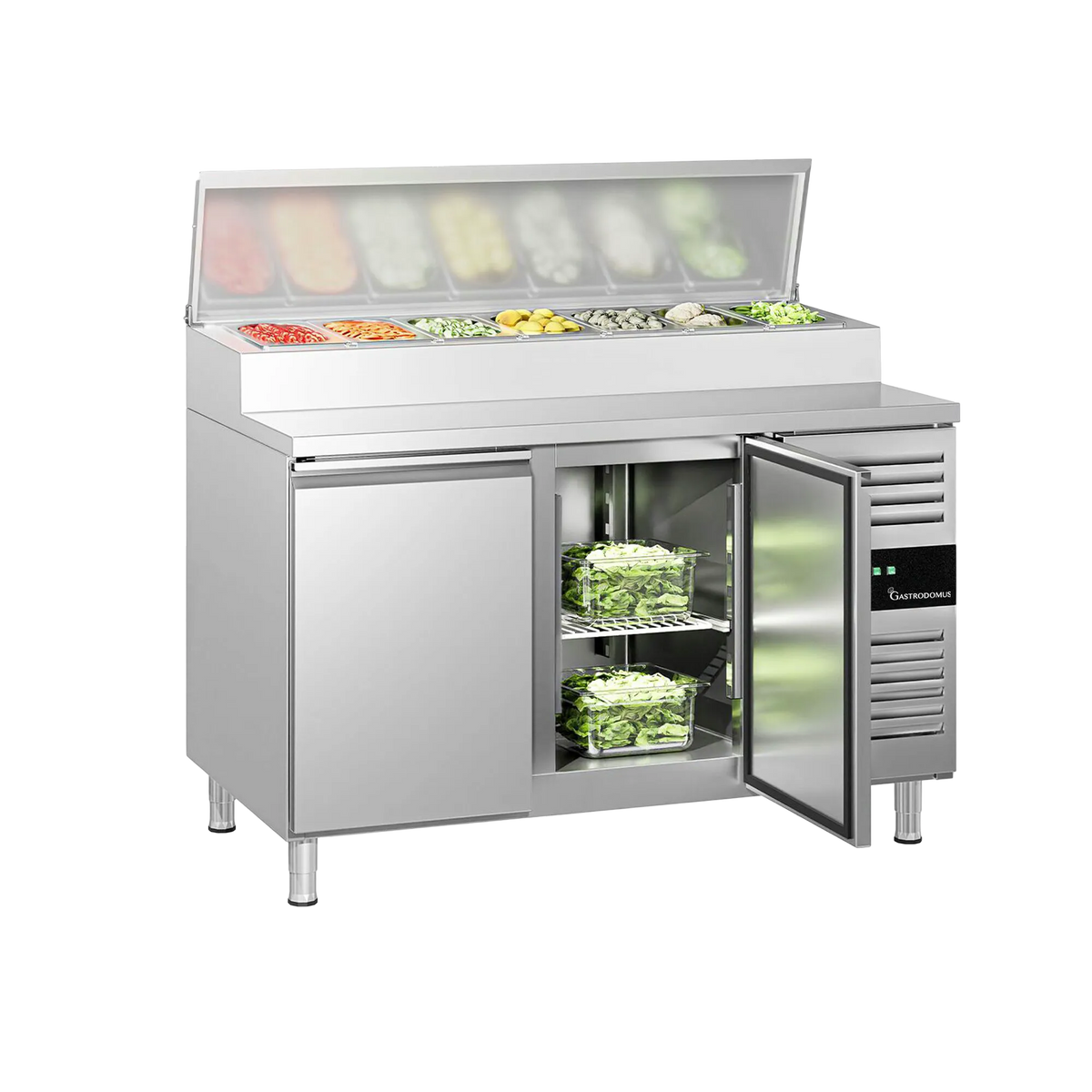 Salad Preparation Chiller - 2 doors - 800 mm