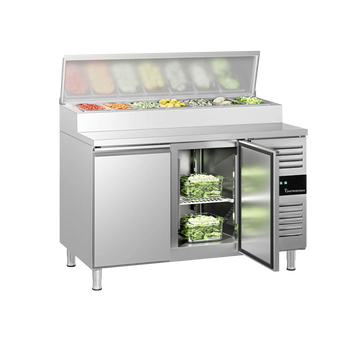 Salad Preparation Chiller - 2 doors - 800 mm