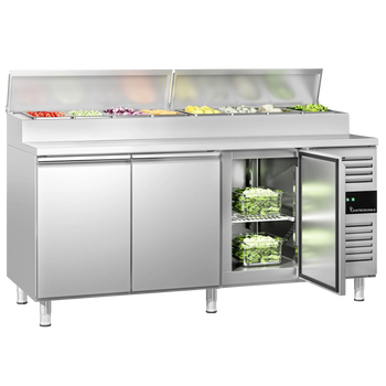 Salad Preparation Chiller - 3 doors - 800 mm