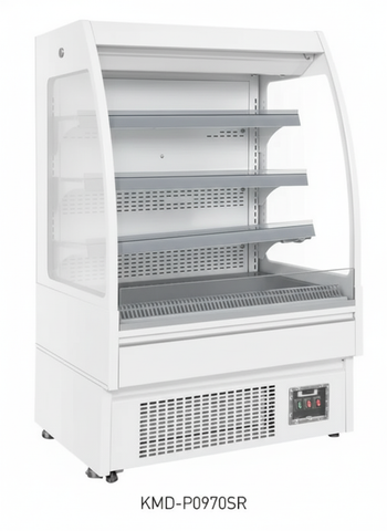 Beverage Showcase - White Color - 90 cm