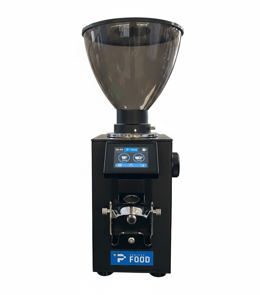 Coffee Grinder - Squared Body - Black Color
