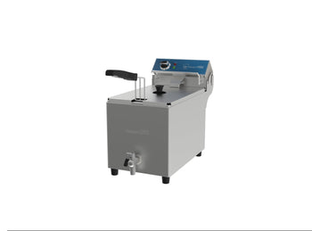 Countertop deep fryer with faucet - 10LT oil tank
