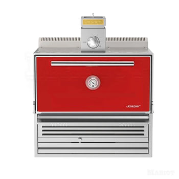 Charcoal oven counter top burgandy door – HJXPROL17