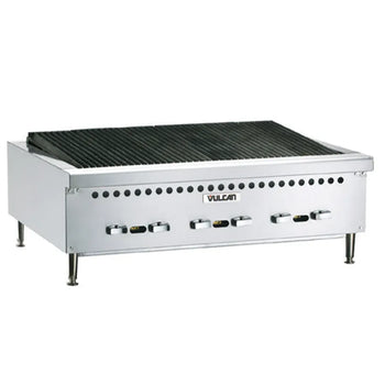 CHARBROILER LP GAS COUNTERTOP 36 wide NO. OF BURNERS: 6 – VCRB36