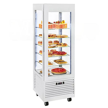 Ventilated positive display cabinet – Glass shelves – RD 600