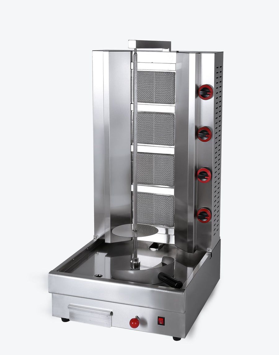 Gas Shawarma Machine - 4 Burners