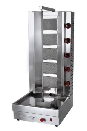Gas Shawarma Machine – 5 Burners