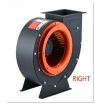 Exhaust Turbine (Right Motor) - DYNA-300-1-R