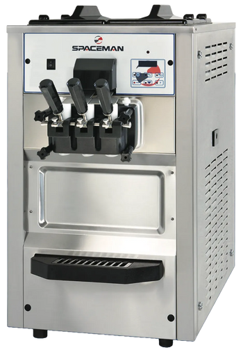 Soft Ice Cream Machine with Air Pump - Two Flavours - Spaceman USA