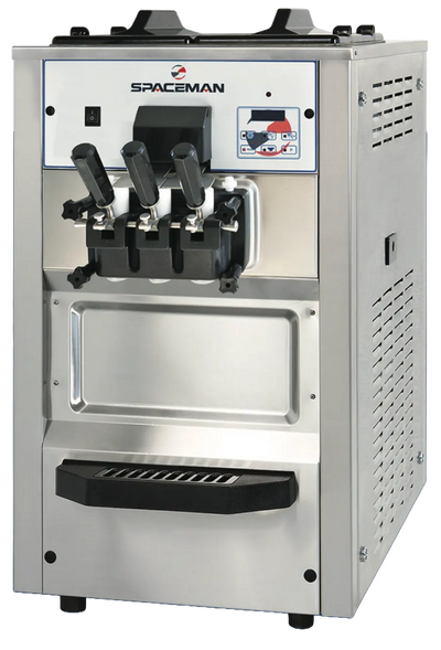 Soft Ice Cream Machine with Air Pump - Two Flavours - Spaceman USA