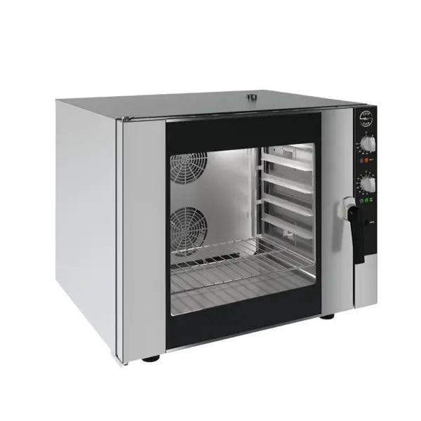 Electric Analog Convection Oven 6 Trays Stainless Steel - Everoven