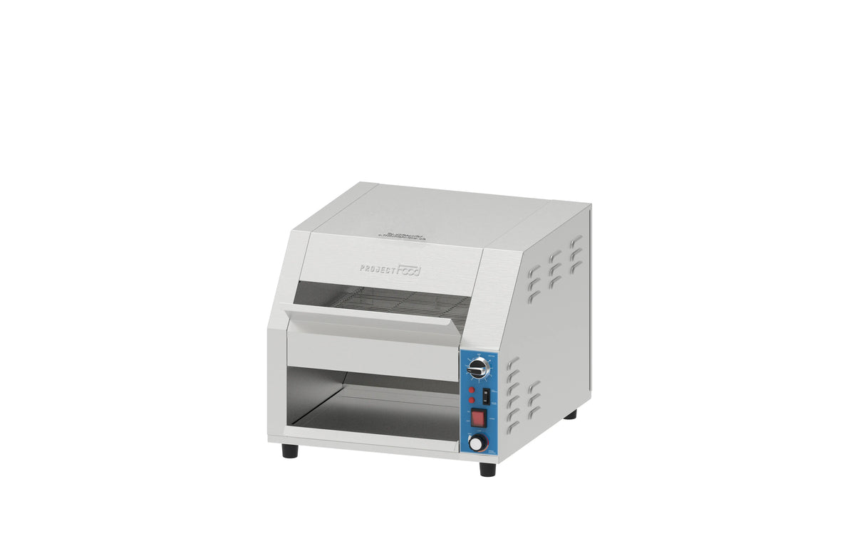 Horizontal Conveyor Toaster 3-Slice Stainless Steel - Project Food Italy