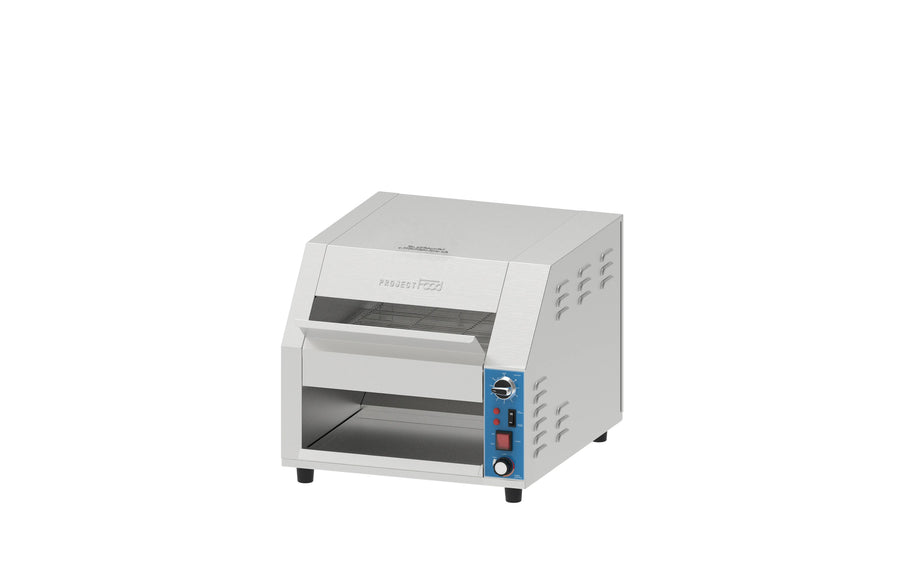 Horizontal Conveyor Toaster 3-Slice Stainless Steel - Project Food Italy