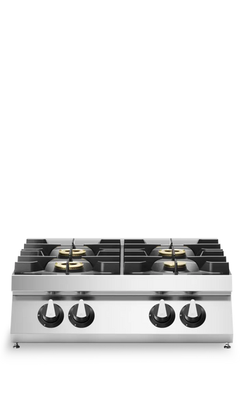 Gas Cooker 4 Gas Range Top Version Stainless Steel - Modular