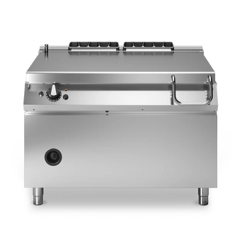 Gas Tilting Bratt Pan 120L Stainless Steel Motorized - Modular