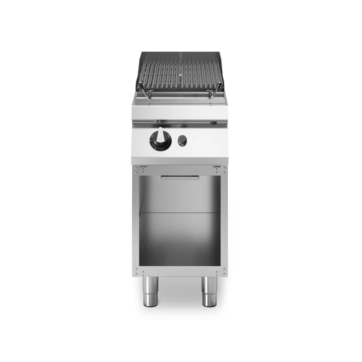 Gas Lava Stone Grill Stainless Steel - Modular