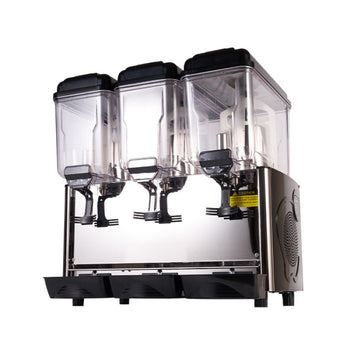 Juice Dispenser - Black, 3 Bowls - Royal Kincool