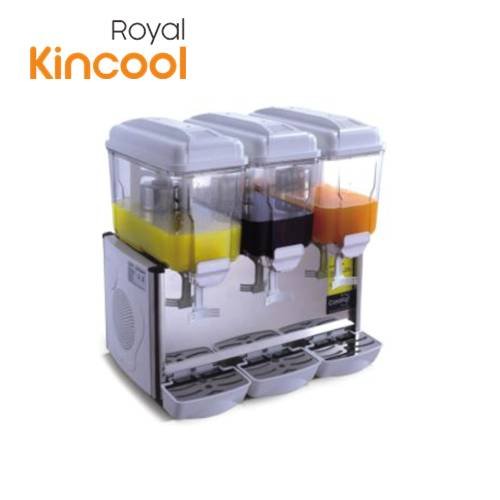 Juice Dispenser - White, 3 Bowls - Royal Kincool